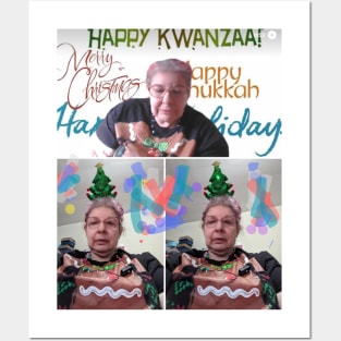 Judy happy holiday Posters and Art